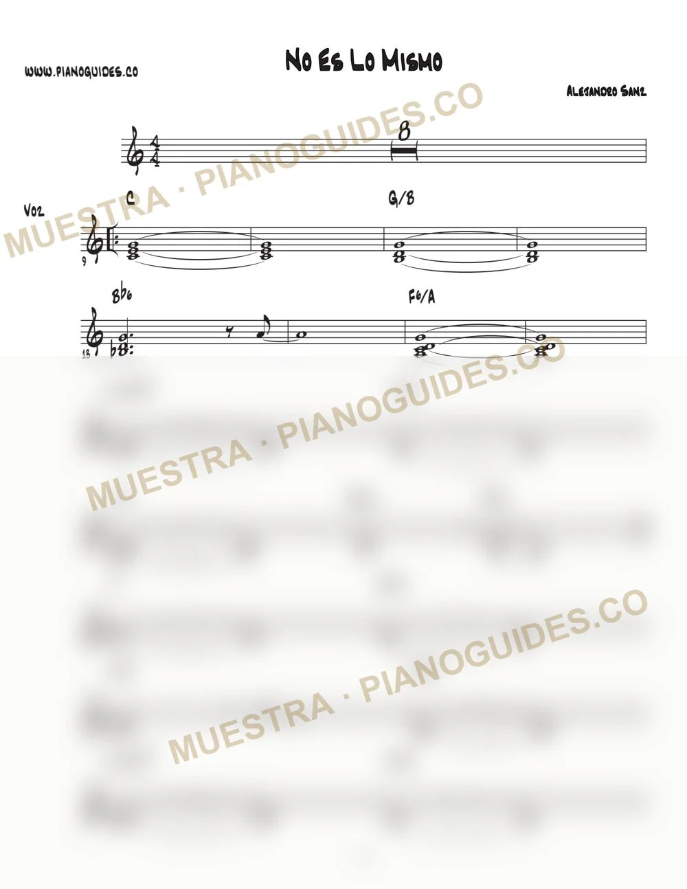 Primera página de la guía No Es Lo Mismo